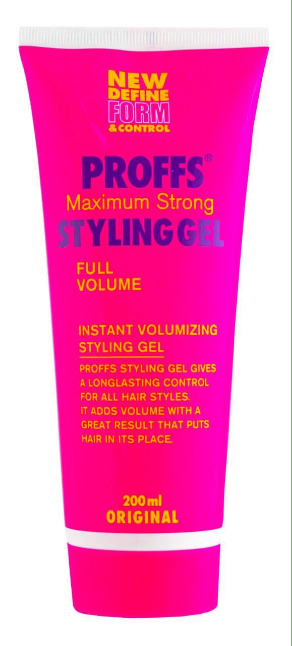  на Proffs maximum strong styling gel. Густой, протеиновый, крышка откручивается, выдавливается из тюбика....