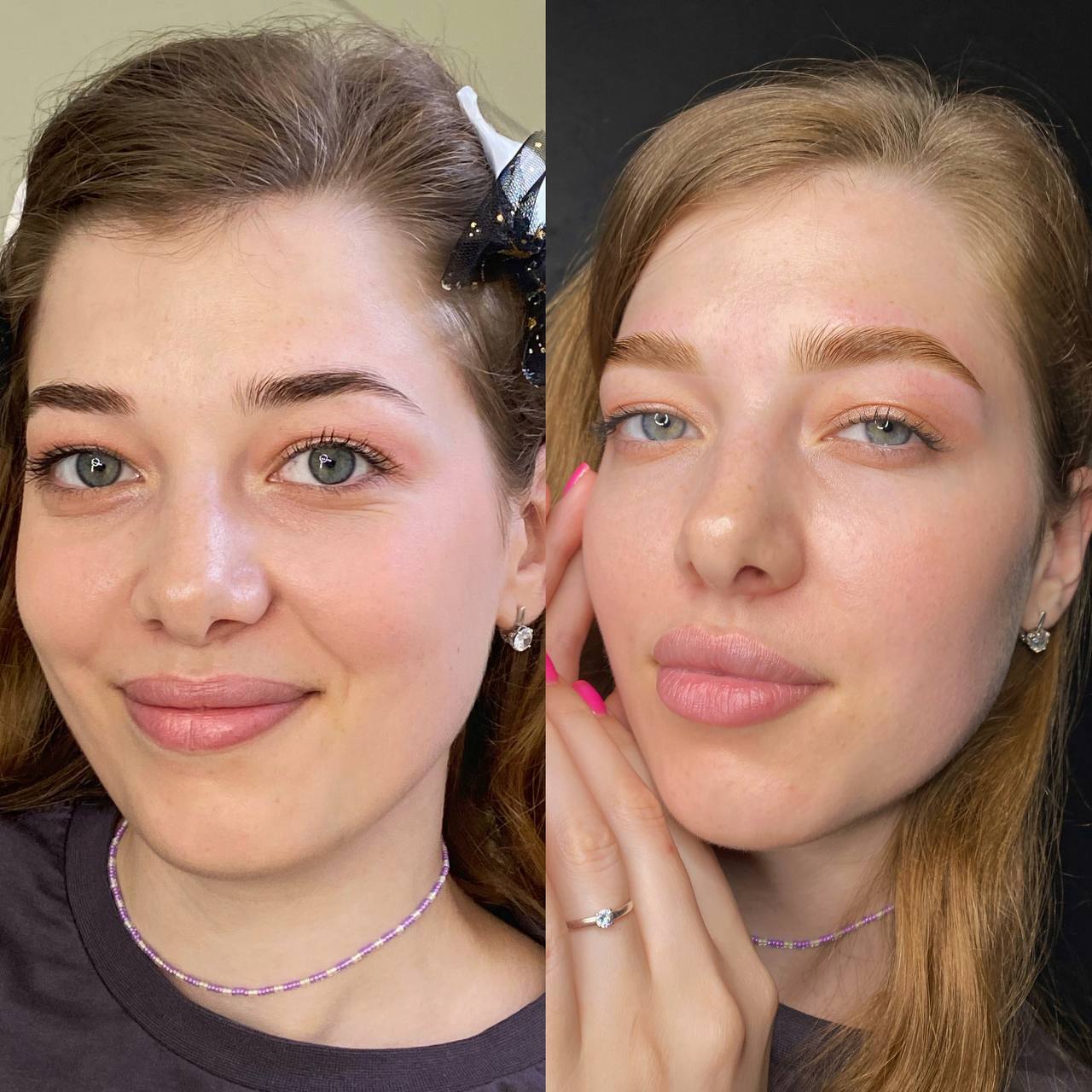 Попробуйте brow henna o2, там супер простая колористика и любой тип окрашивания, графика/натуральная...