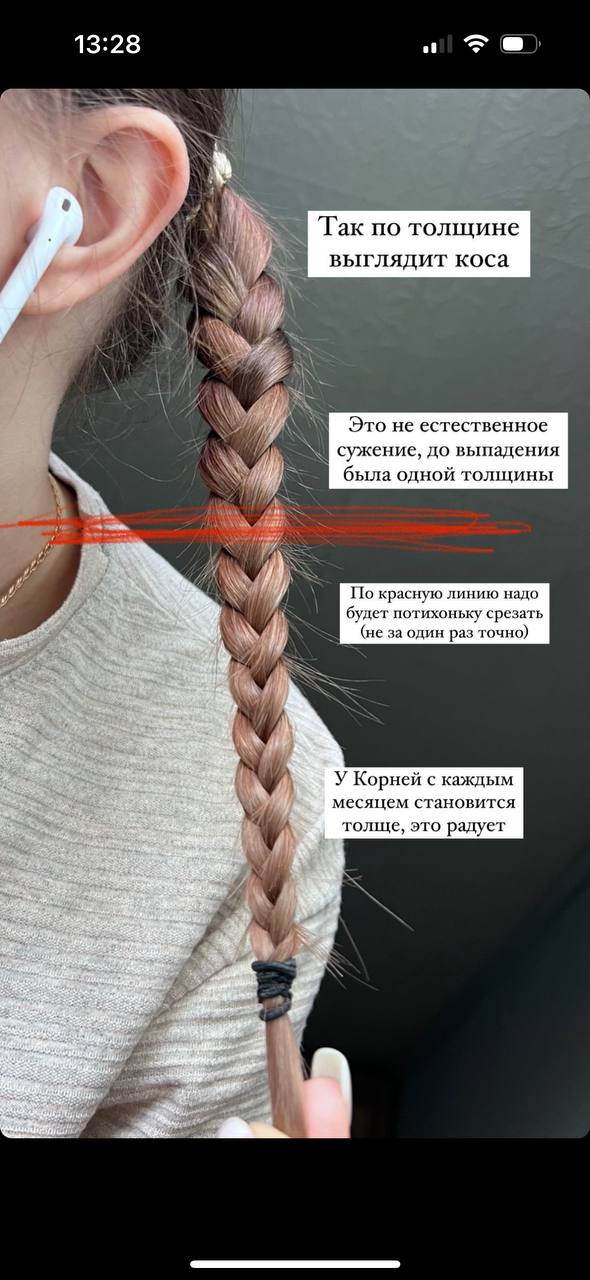 Вот тоже увидела это фото и не поняла откуда у нее такая коса успела вырасти? Недавно она выкладывала...