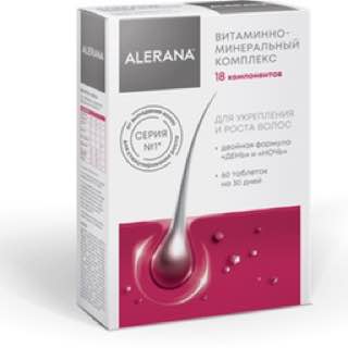 У меня было относительное сокращение реактивного выпадения на Alerana...